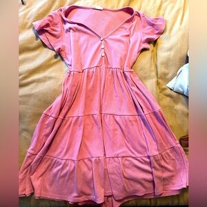See you Monday babydoll dress. Size large